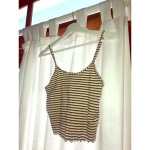Cropped stripped tank